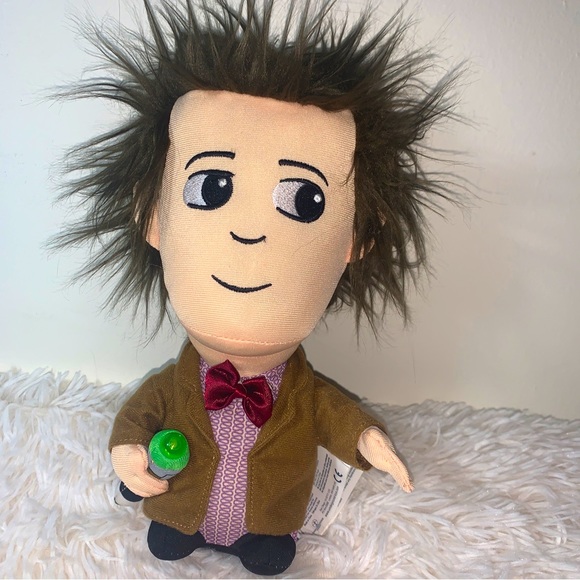 Doctor Who Matt Smith 9" Talking Plush 2009 Light Up & Speaks - Picture 1 of 4